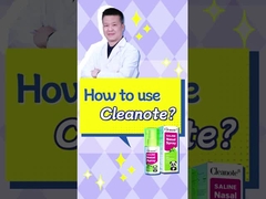Bột bạc hà Cleanote dung dịch muối mùi mũi 0,9% NaCl dung dịch muối mũi phun cho viêm mũi lạnh tắc nghẽn