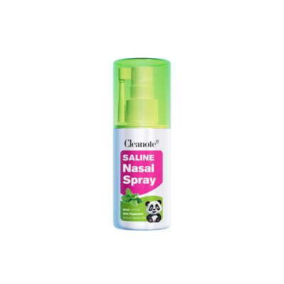 Trẻ em dung dịch muối bạc hà dung dịch muối cho mũi 60ml thư giãn làm mới